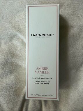 Laura Mercier Ambre Vanille Soufflé Hand Cream - New